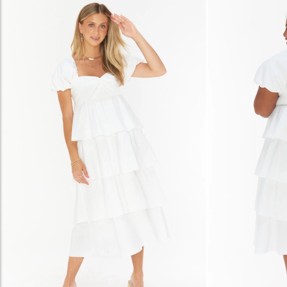 Mumu va va midi dress